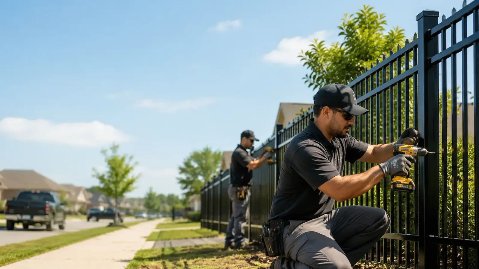 Metal Fence Installation in Occoquan, VA